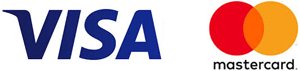 VISA、Master Cardのロゴ